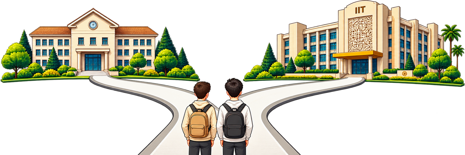 Two aspirants, two very different outcomes